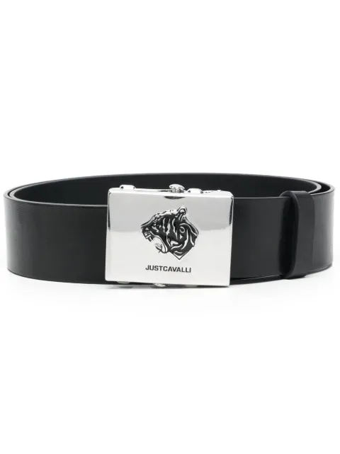 Just Cavalli logo buckle belt 