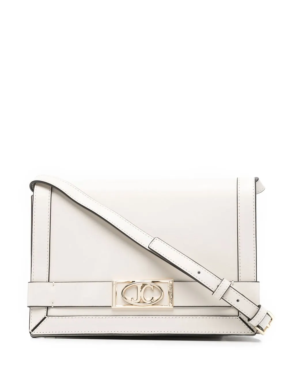 

Just Cavalli logo-buckle crossbody bag - Neutrals