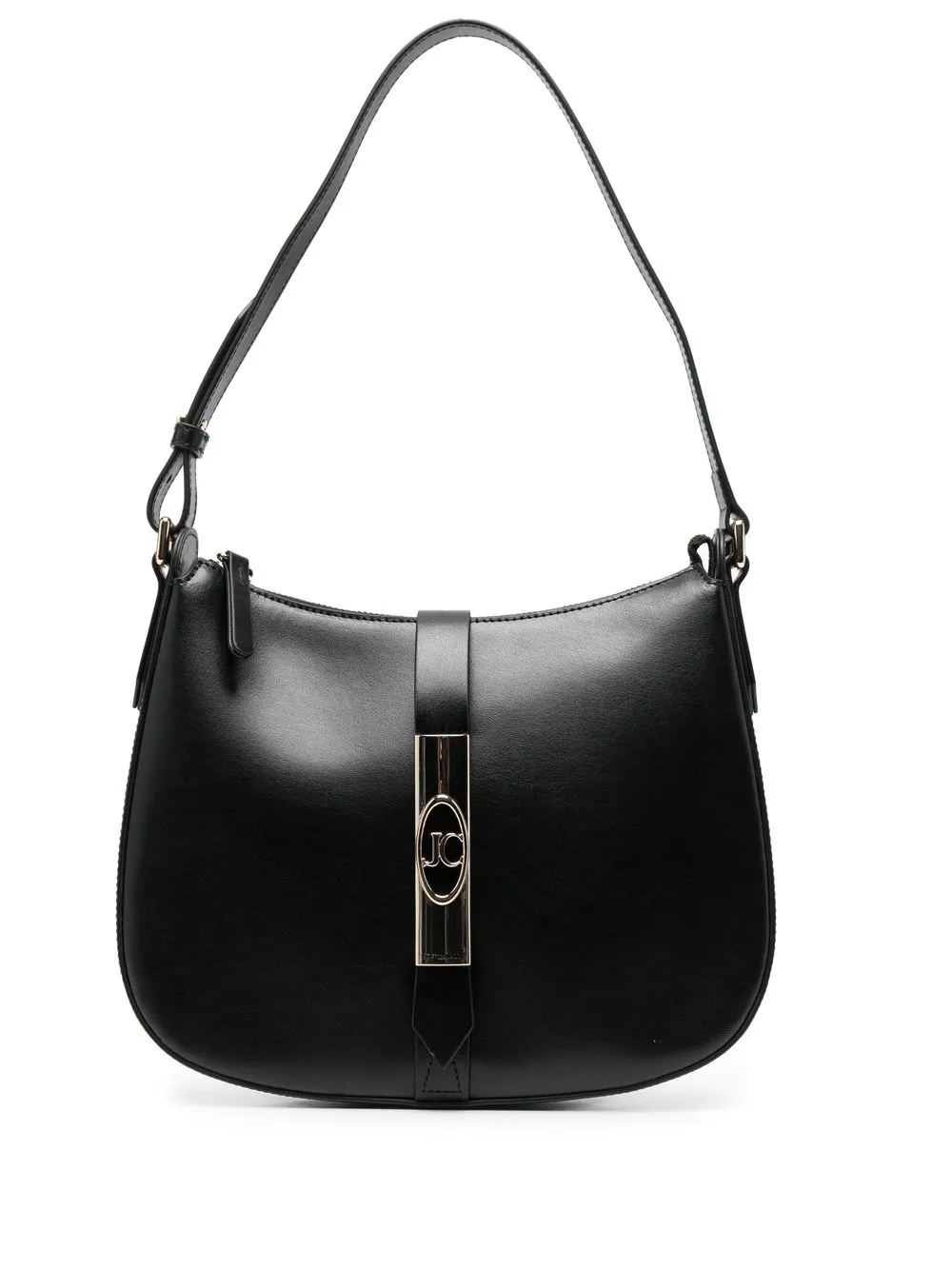 

Just Cavalli tote con hebilla del logo - Negro