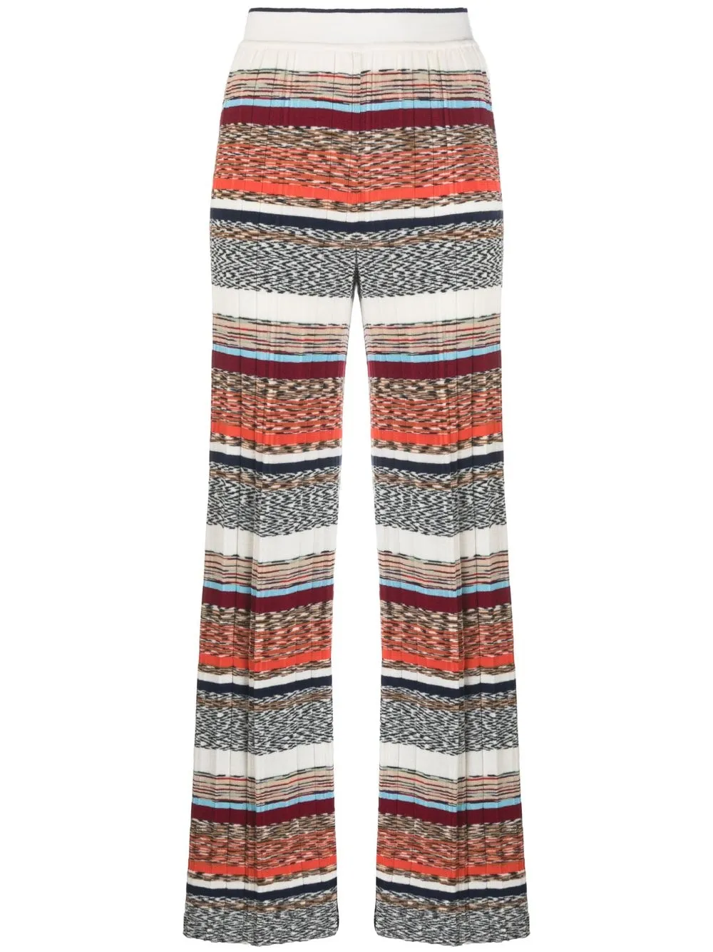 

Missoni pantalones tejidos con rayas estampadas - Neutro