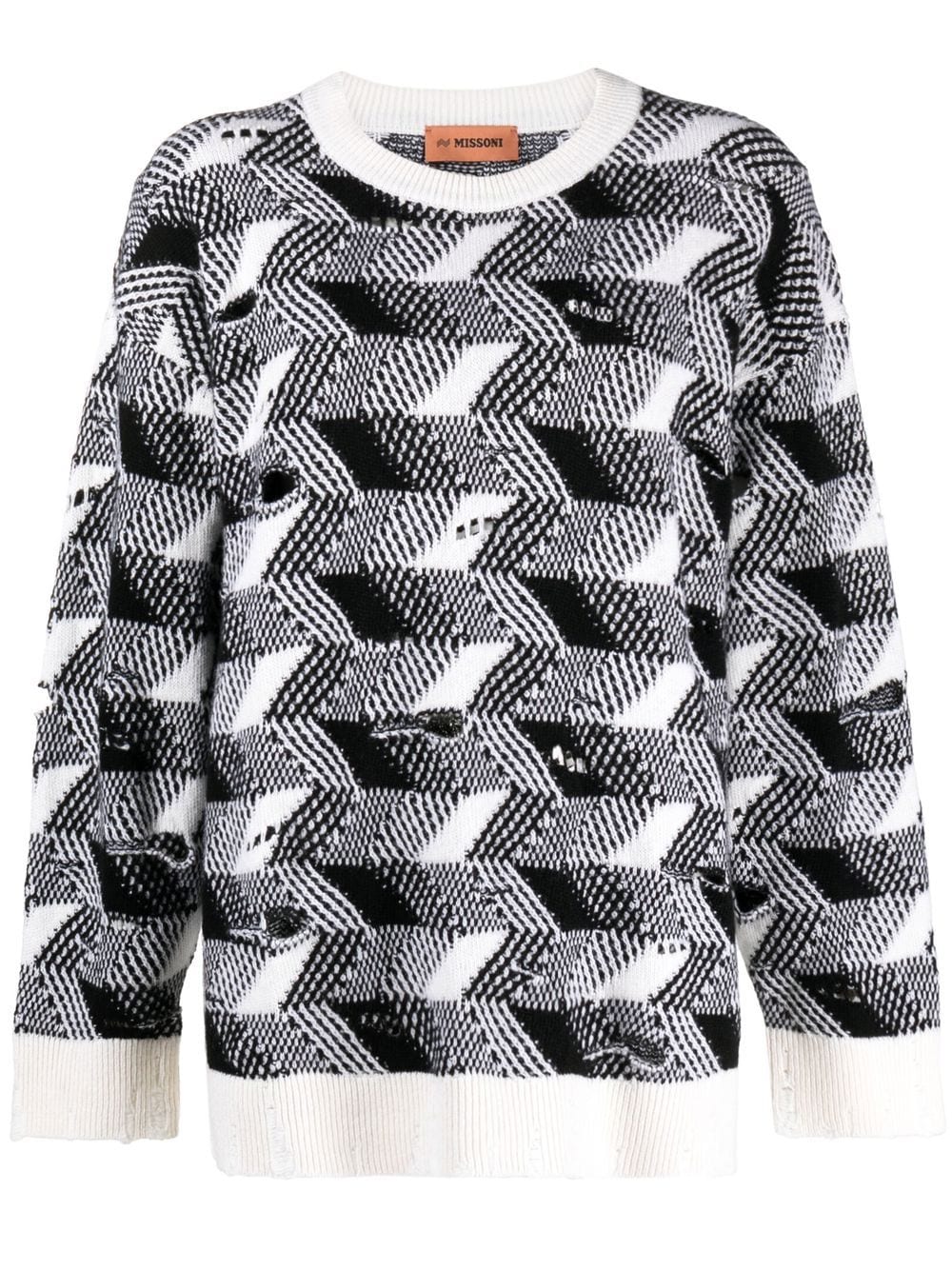 Image 1 of Missoni woven-knit jumper