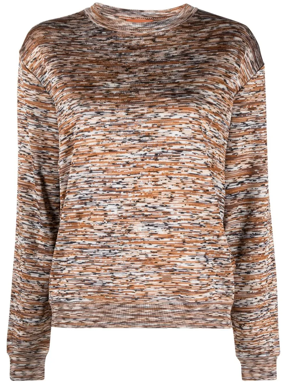 

Missoni top tejido manga larga - Marrón