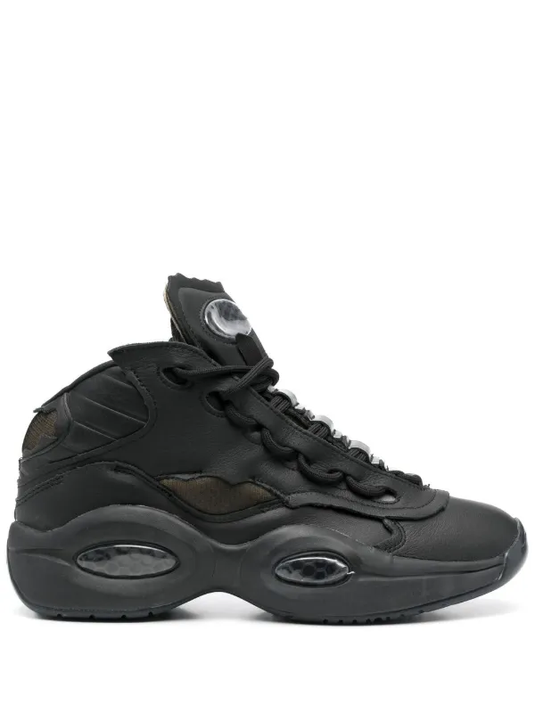 Reebok question black store and white