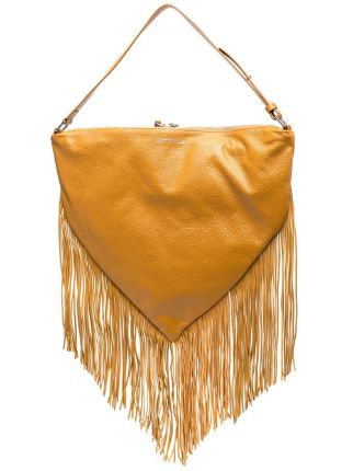 Moda Luxe, Bags, Golden Brown Moda Luxe Crossbody Fringe Bag