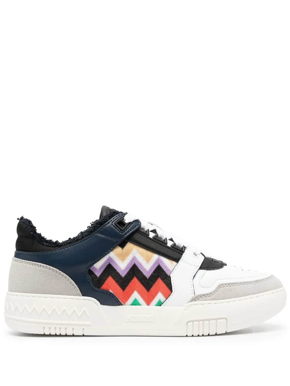 

Missoni zigzag-pattern low-top sneakers - White