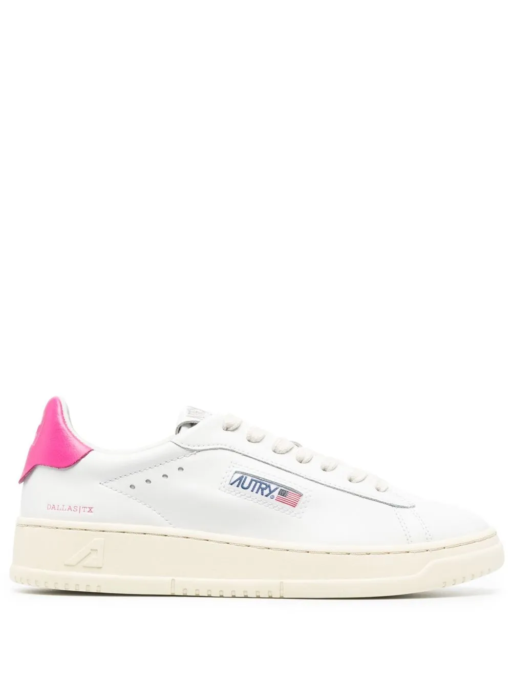 

Autry low-top lace-up sneakers - WHT BUBBLE - PINK