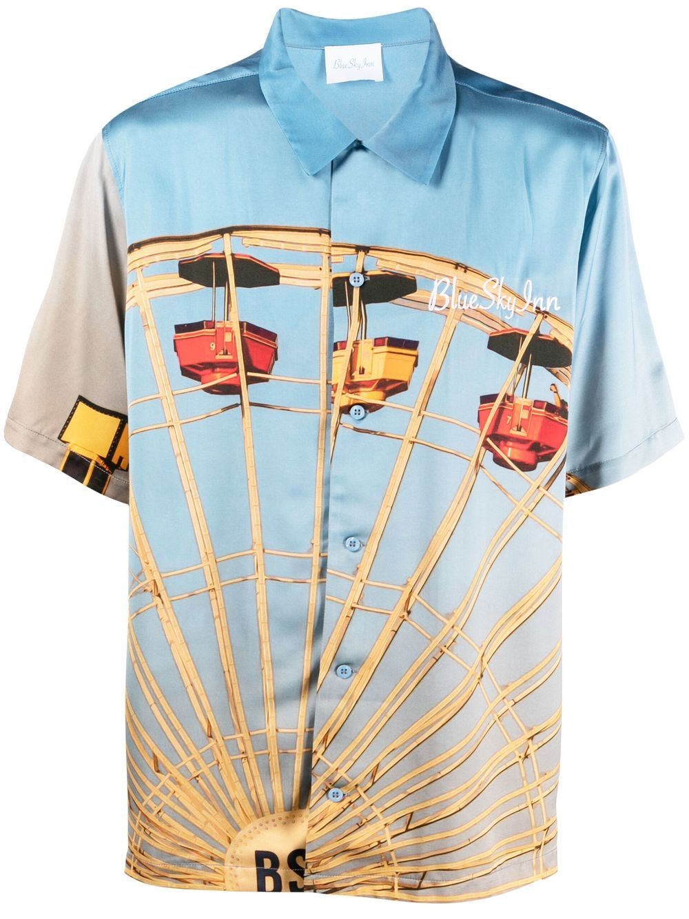 BLUE SKY INN graphic-print short-sleeve shirt