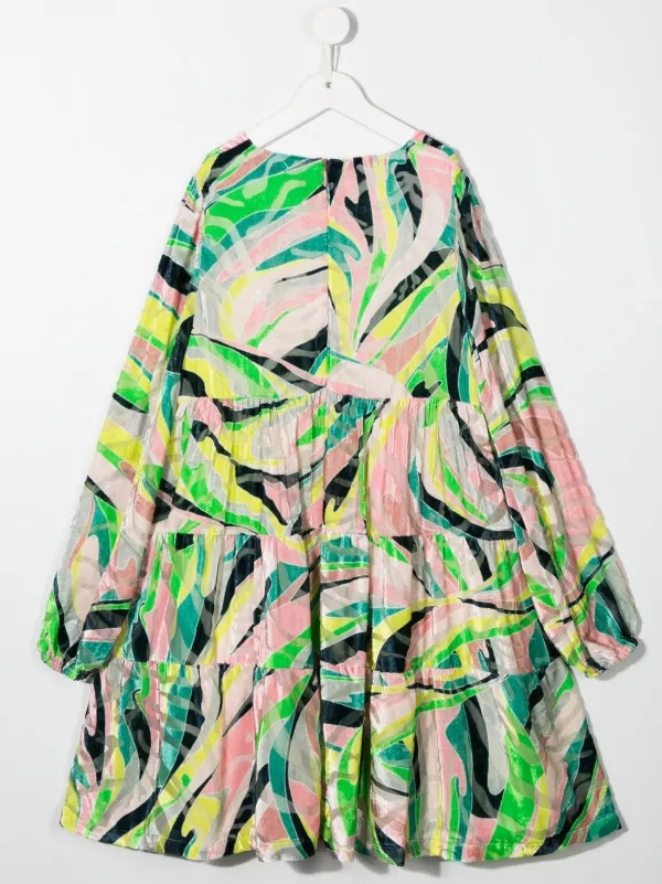 PUCCI Junior グラフィック ワンピース - Farfetch