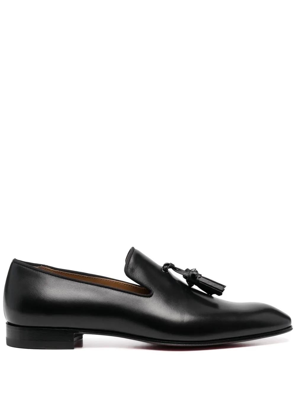 Christian Louboutin タッセル レザーローファー | ブラック | Image 1