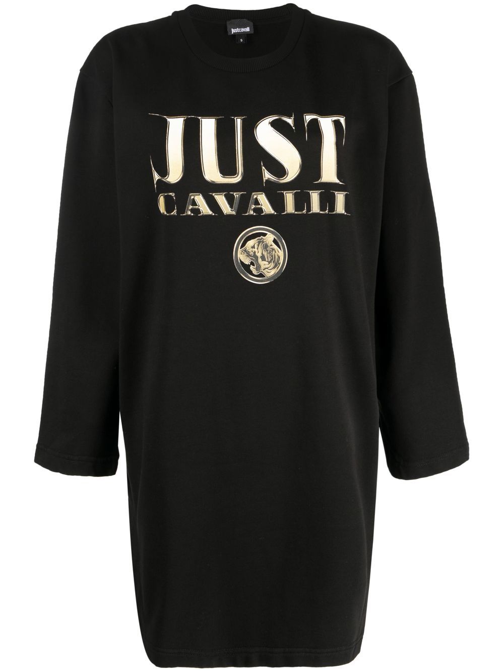 Just Cavalli - logo-print long-sleeved T-shirt