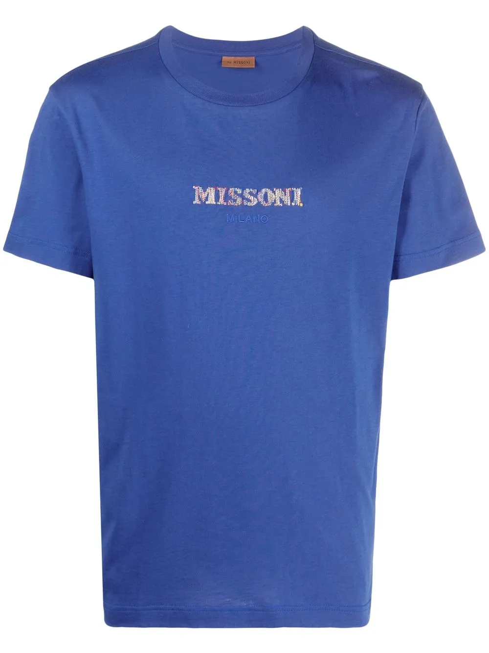 

Missoni playera con logo bordado - Azul