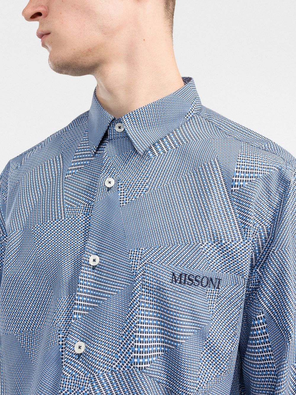 Missoni abstract-print Cotton Shirt - Farfetch