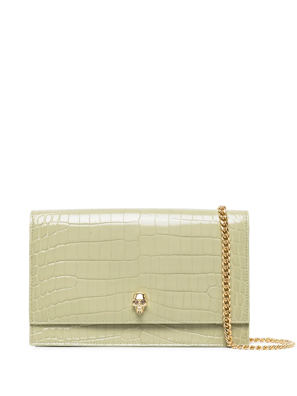 

Alexander McQueen Skull cross body bag - Green