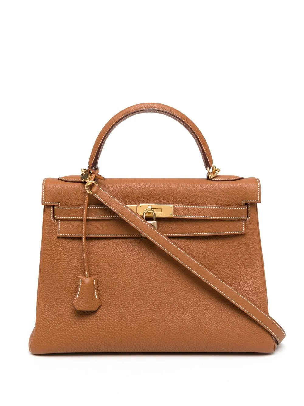 

Hermès bolsa Kelly Retourné 32 pre-owned 2003 - Marrón