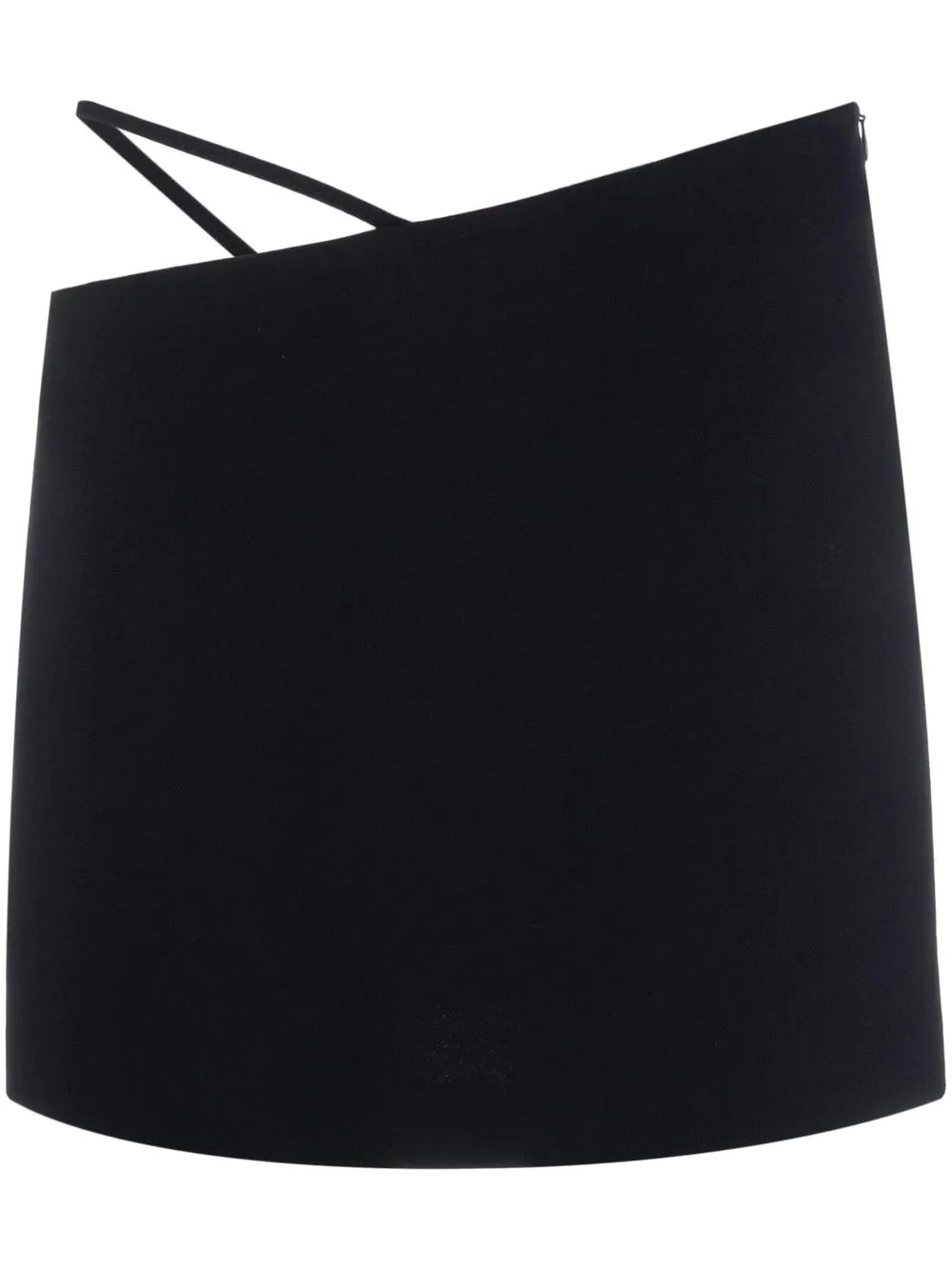 

Musier Hermine strap-detail skirt - Black