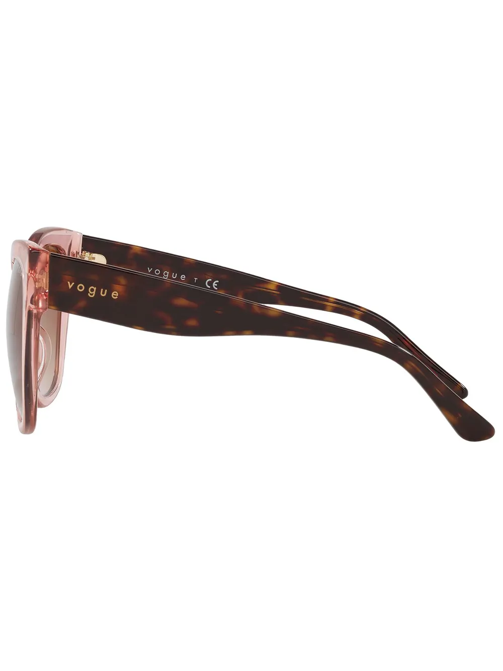 Vogue Eyewear Zonnebril met oversized montuur Bruin