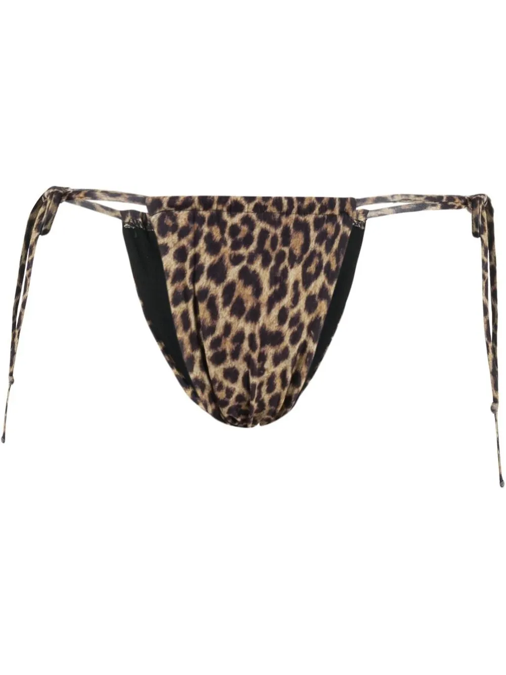 

Matinèe Jocelyn leopard-print bikini bottoms - Black