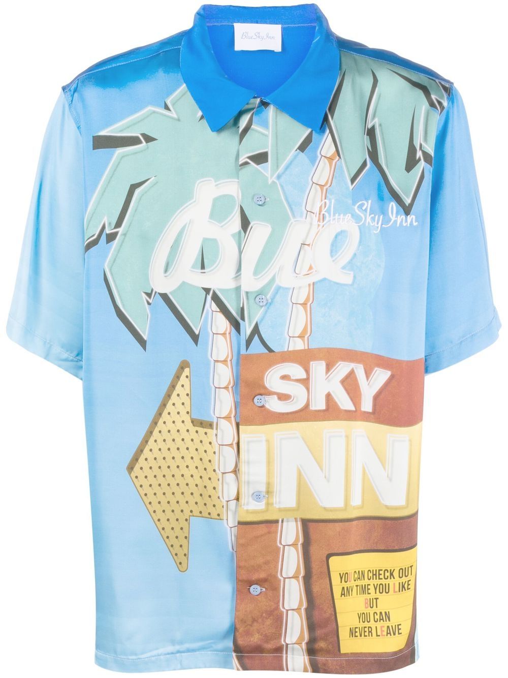 

BLUE SKY INN A/O-print short-sleeve shirt