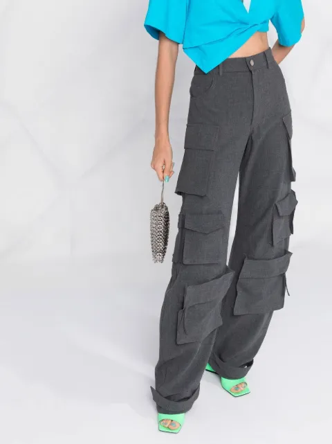 The Attico Side cargo-pocket Trousers 