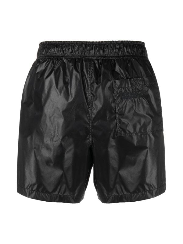 logo patch swim shorts