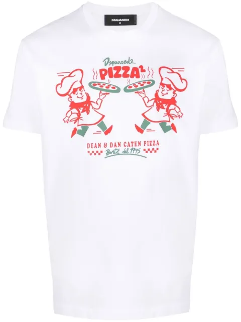DSQUARED2 Pizza graphic-print T-shirt
