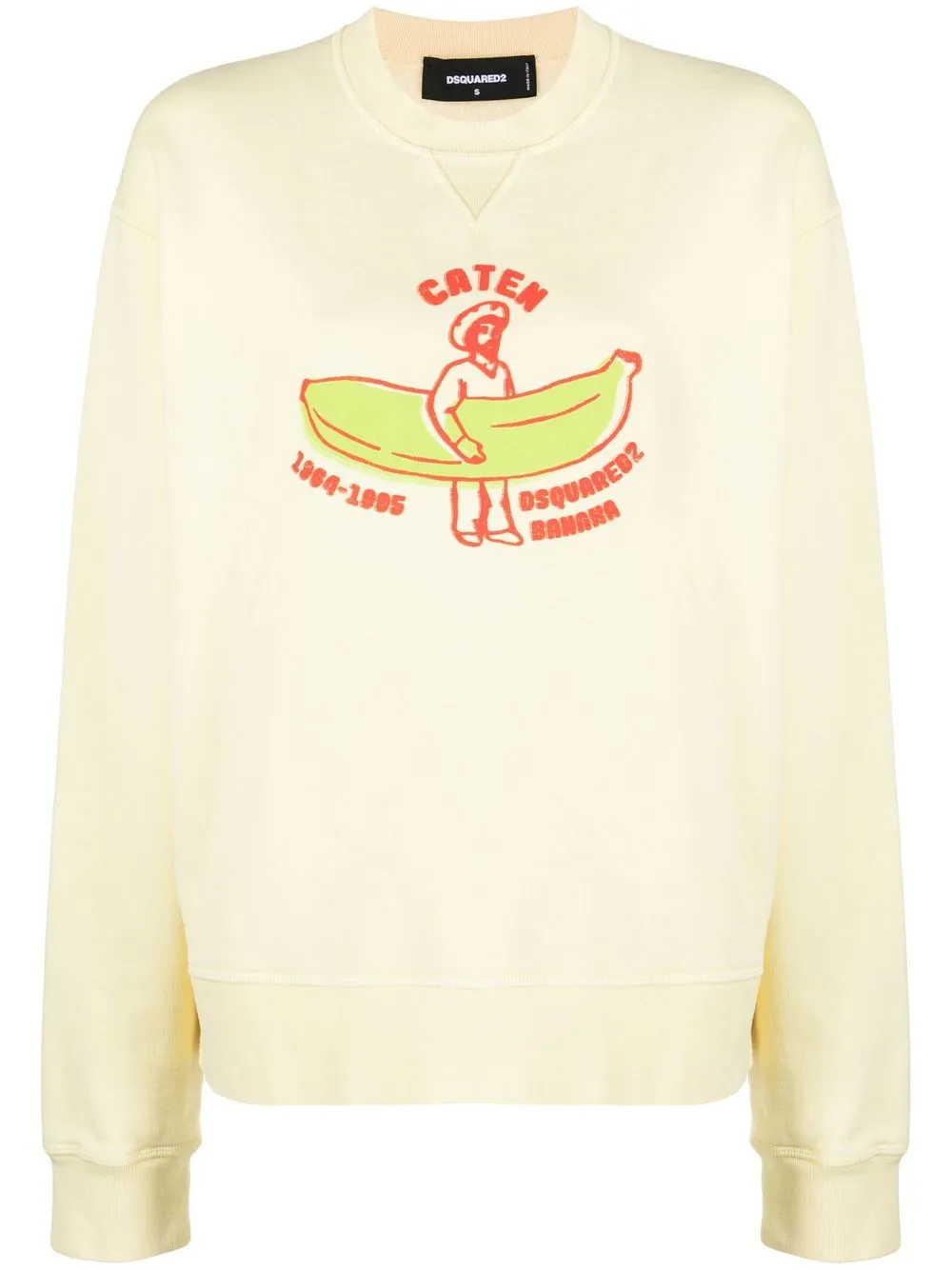 

Dsquared2 Banana printed sweatshirt - Neutrals