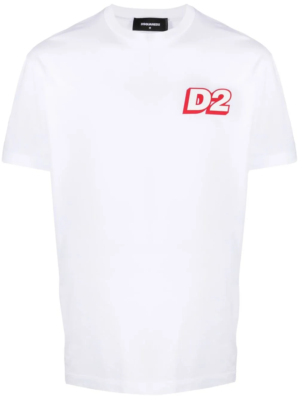 

Dsquared2 logo-print cotton T-shirt - White