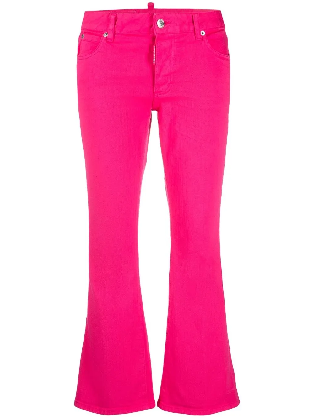 

Dsquared2 pantalones bootcut capri - Rosado