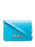 Alexander McQueen The Four Ring leather cross body bag - Blue