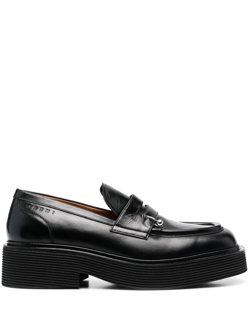 Iconic square-toe chunky loafers