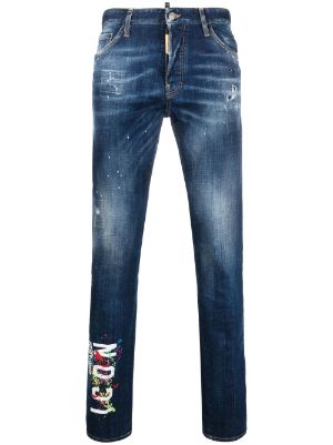 dsquared2 jeans big logo