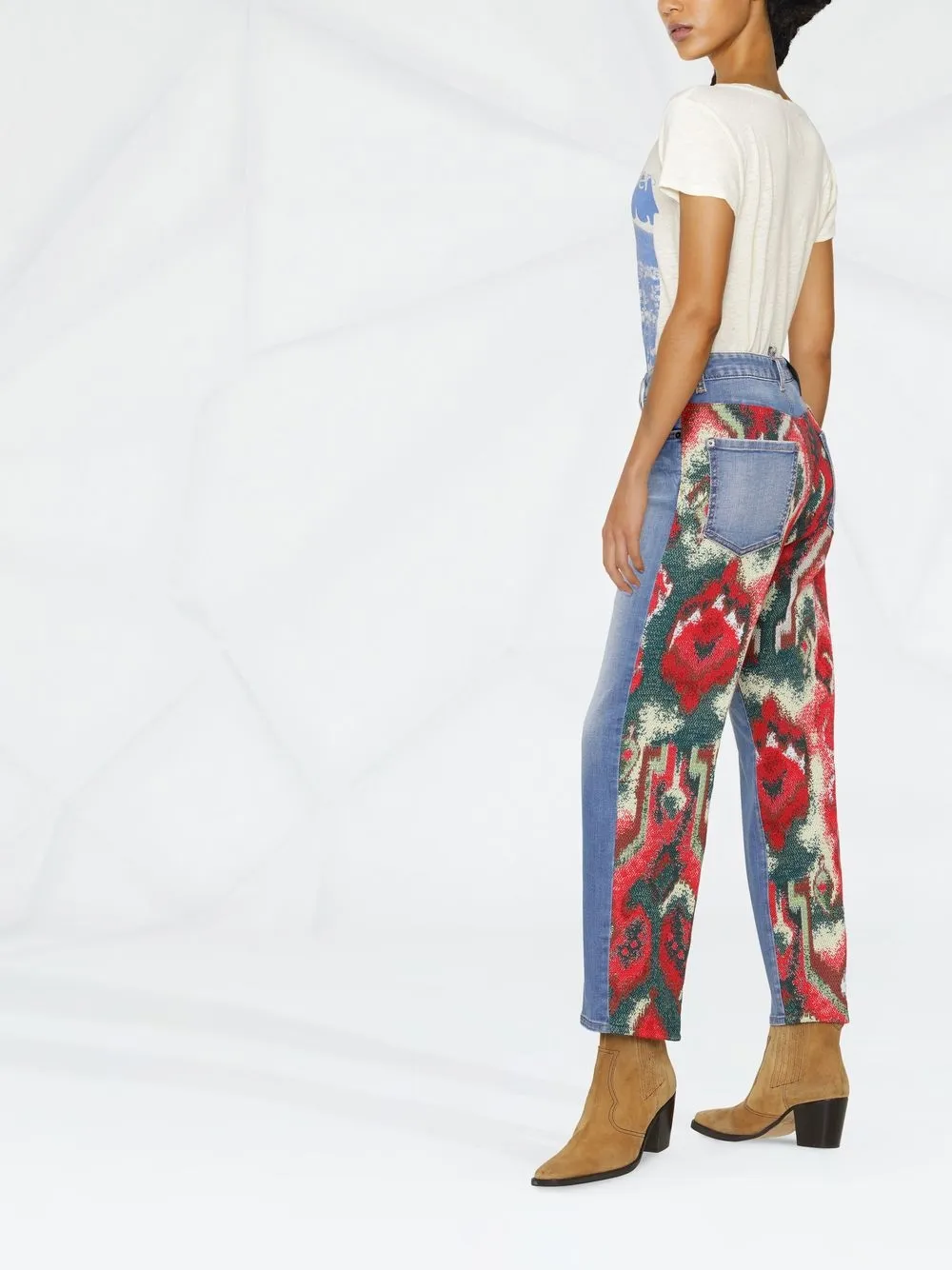 Dsquared2 Jeans Mit Einsatz   Blau 