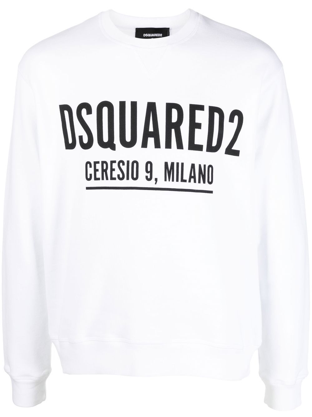 logo-print cotton sweatshirt