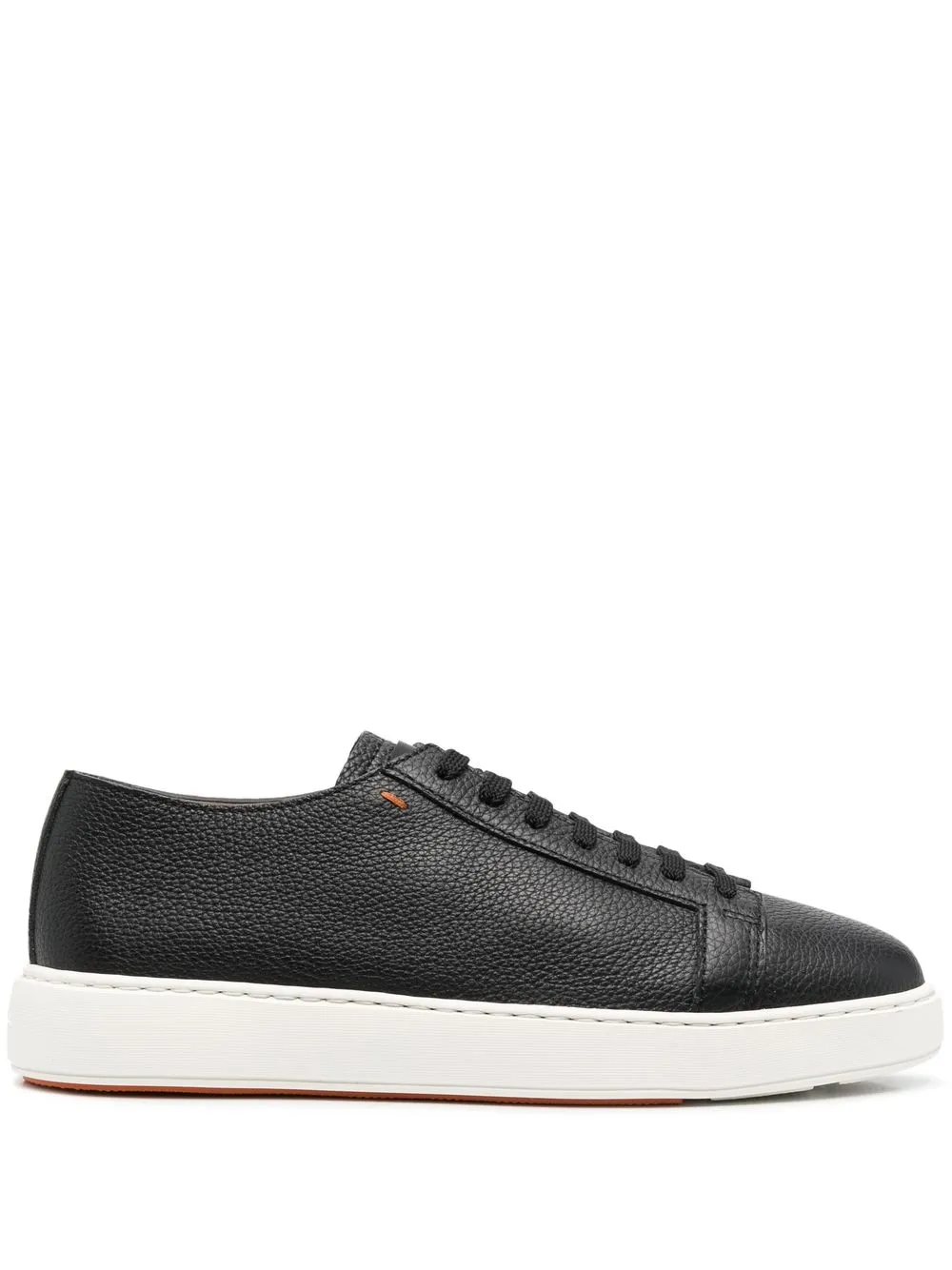 

Santoni tenis bajos con agujetas - Negro