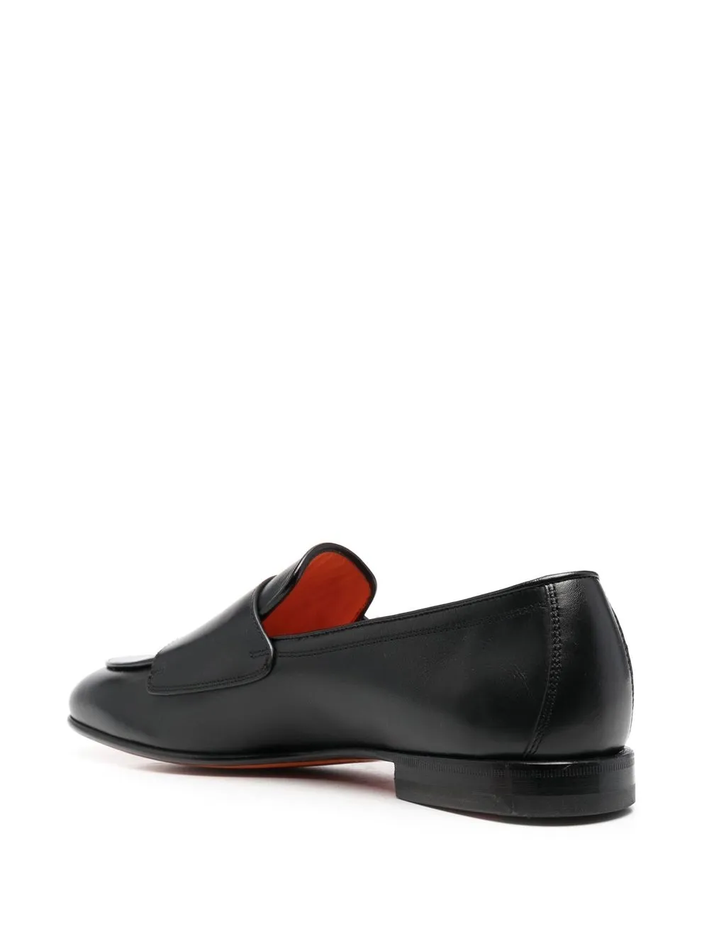 Santoni Klassische Monk Schuhe   Schwarz 