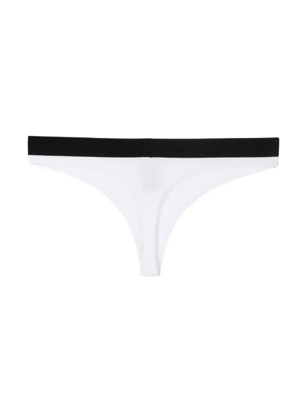 TOM FORD logo-waistband Thong - Farfetch