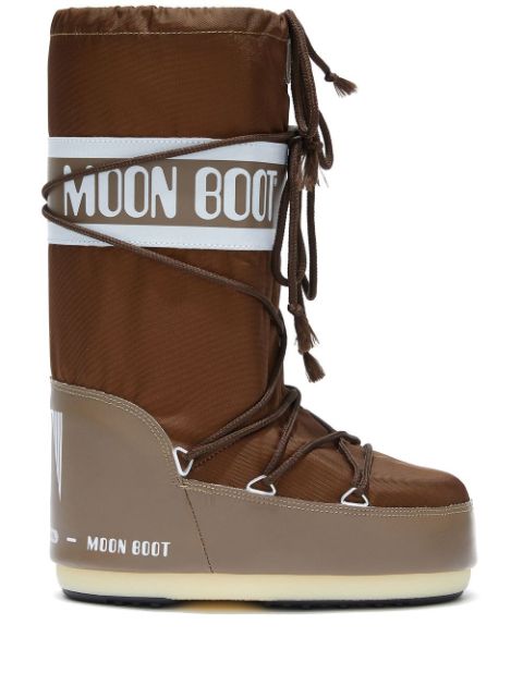 Moon Boot Icon logo-tape snow boots
