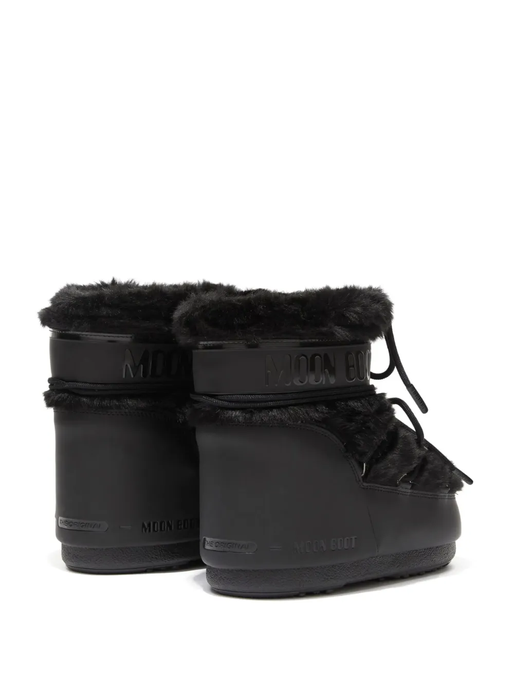  Moon Boot Icon Lace-up Boots - Black 