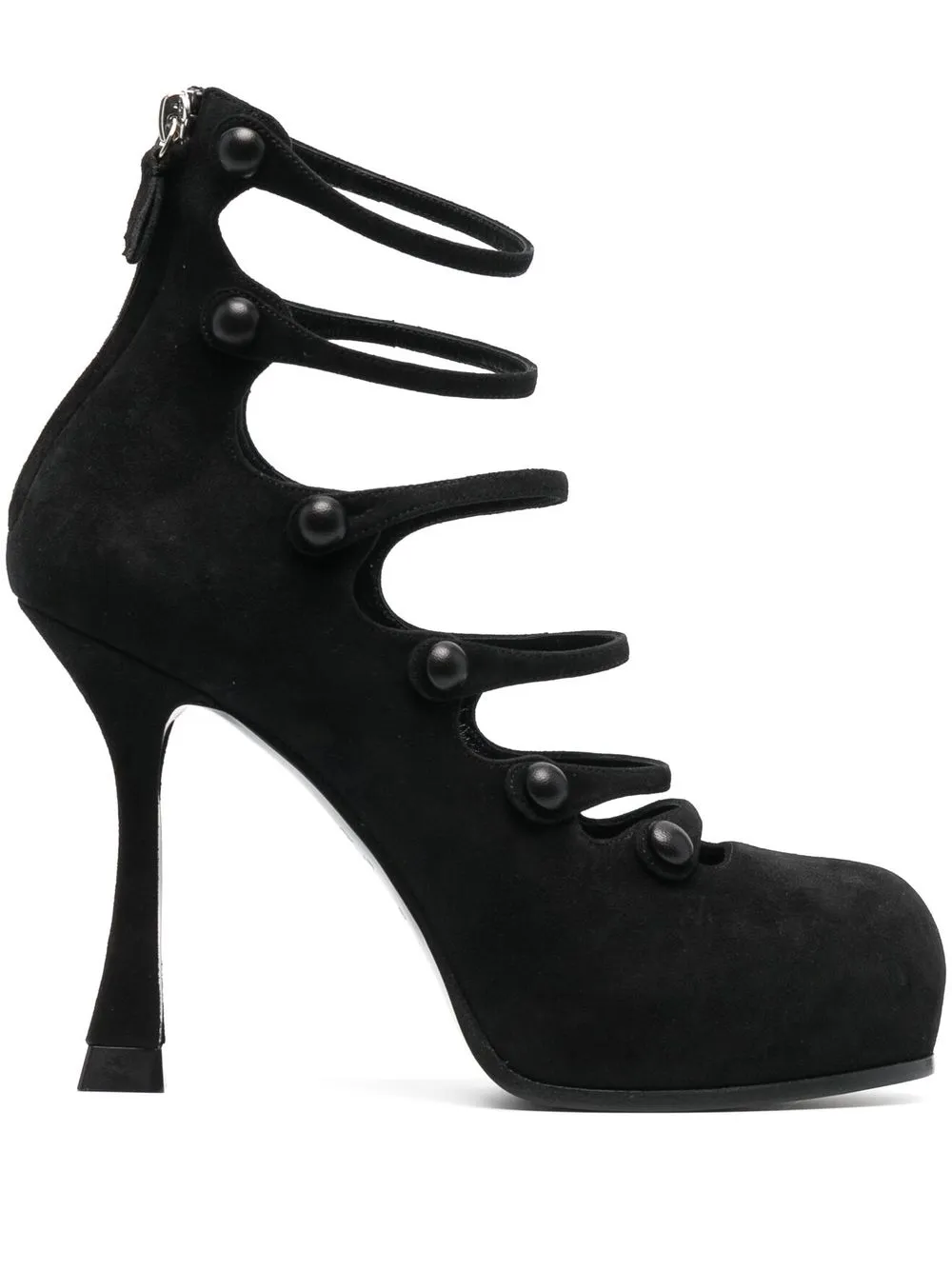 

Casadei zapatillas Donna con tacón de 100mm - Negro