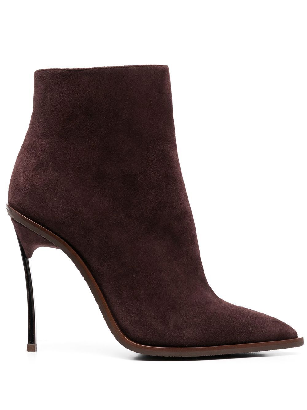 Casadei pointed-toe Suede Boots - Farfetch