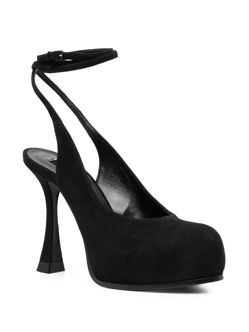 Casadei Pumps met plateauzool - Zwart