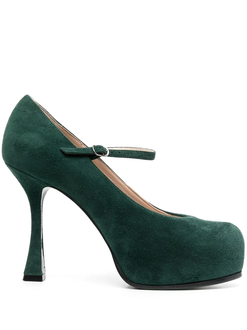 

Casadei Donna 115mm platform pumps - Green