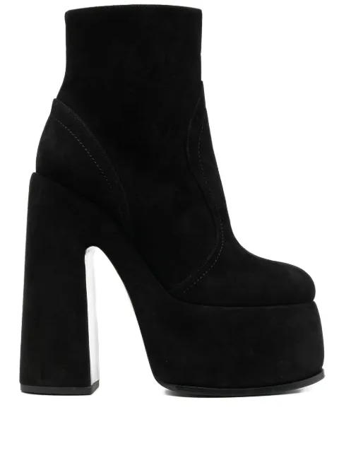 Casadei 170mm platform ankle boots