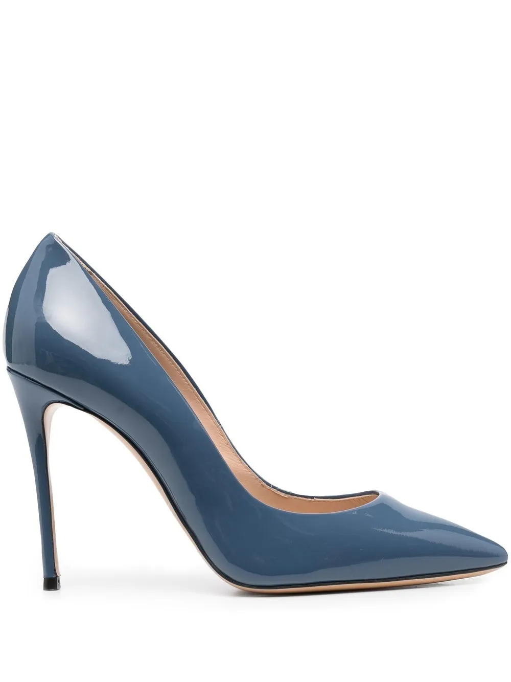 

Casadei Julia 115mm patent leather pumps - Blue