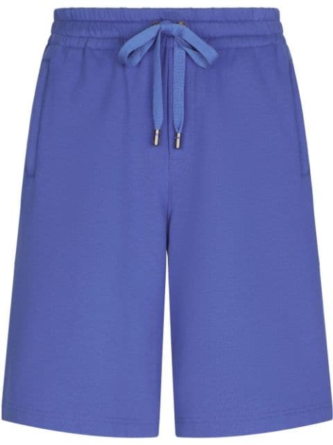 Dolce & Gabbana shorts deportivos con logo bordado