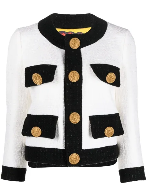 DSQUARED2 chamarra corta de tweed 