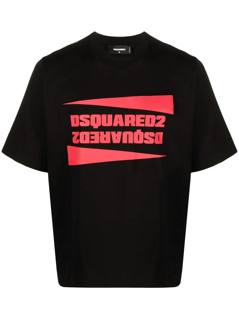 

Dsquared2 playera con logo estampado - Negro