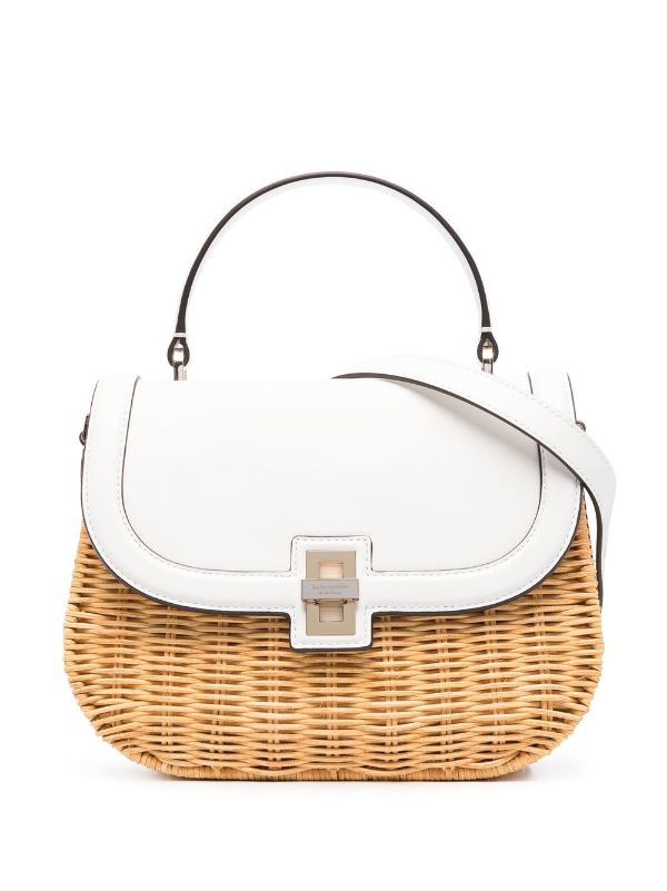 wicker kate spade bag