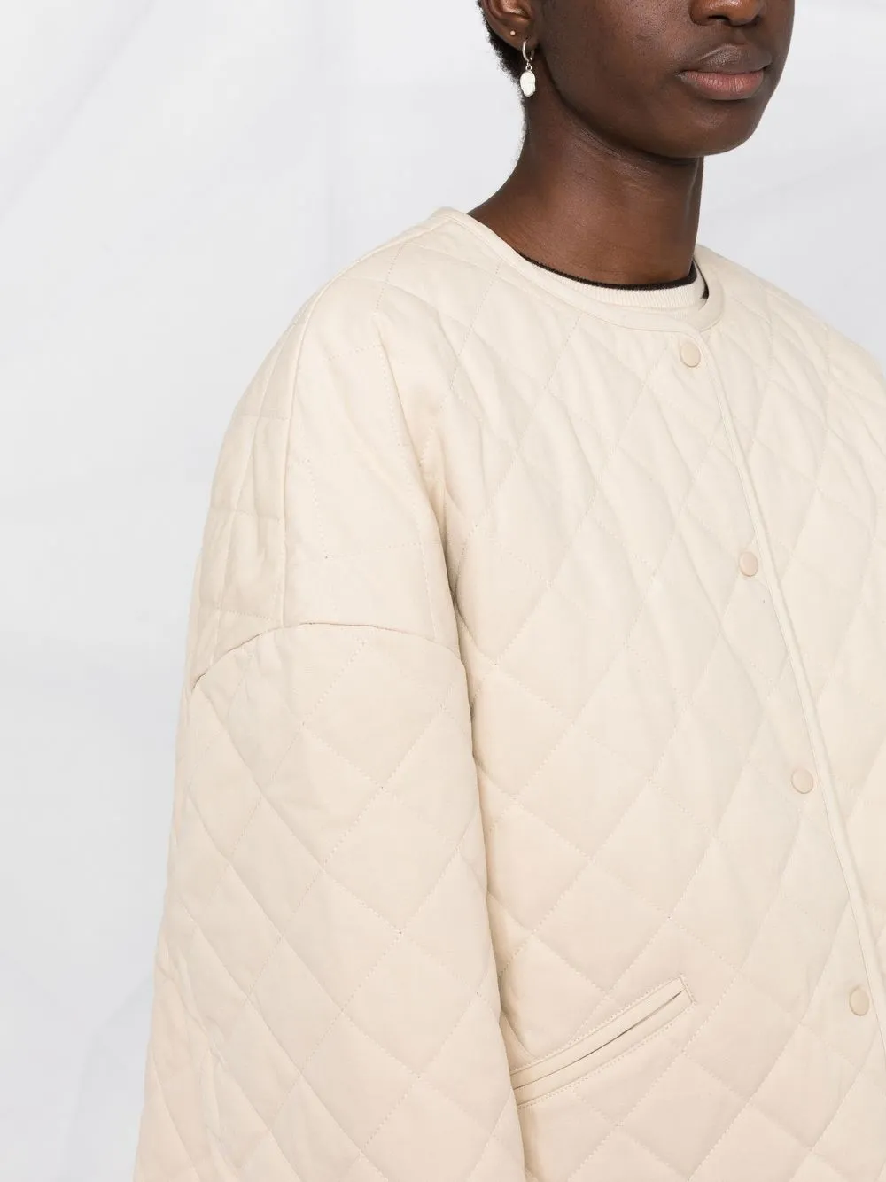 TOTEME - TOTEME ジャケット TOTEME Quilted Cotton Jacket | Neutrals | FARFETCH
