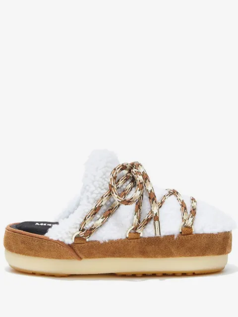 Moon Boot Mules mit Shearling